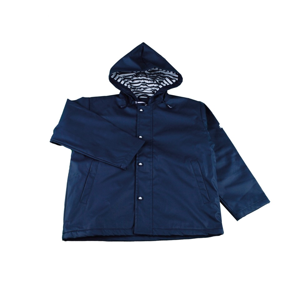 NAVY BLUE NAUTICAL RAINCOAT 