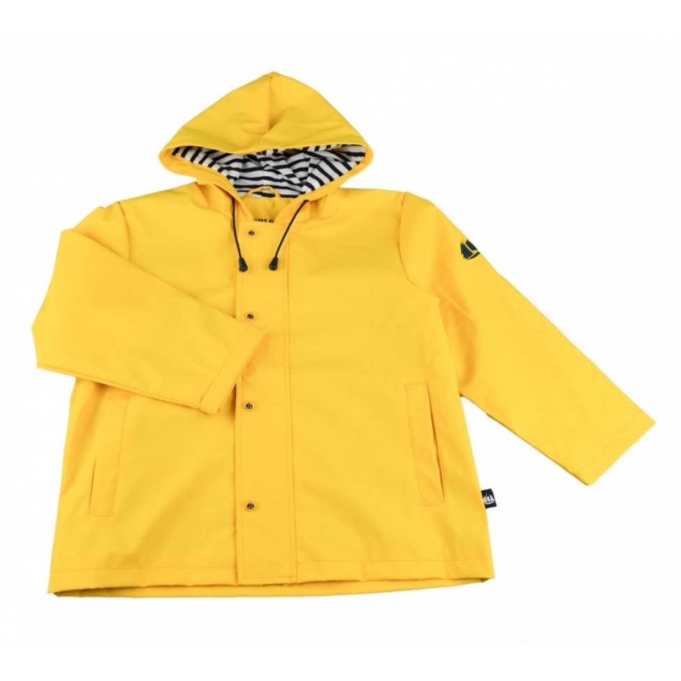 Cire Impermeable Jaune Enfant Hublot Nuage Tailles 1 16 Ans