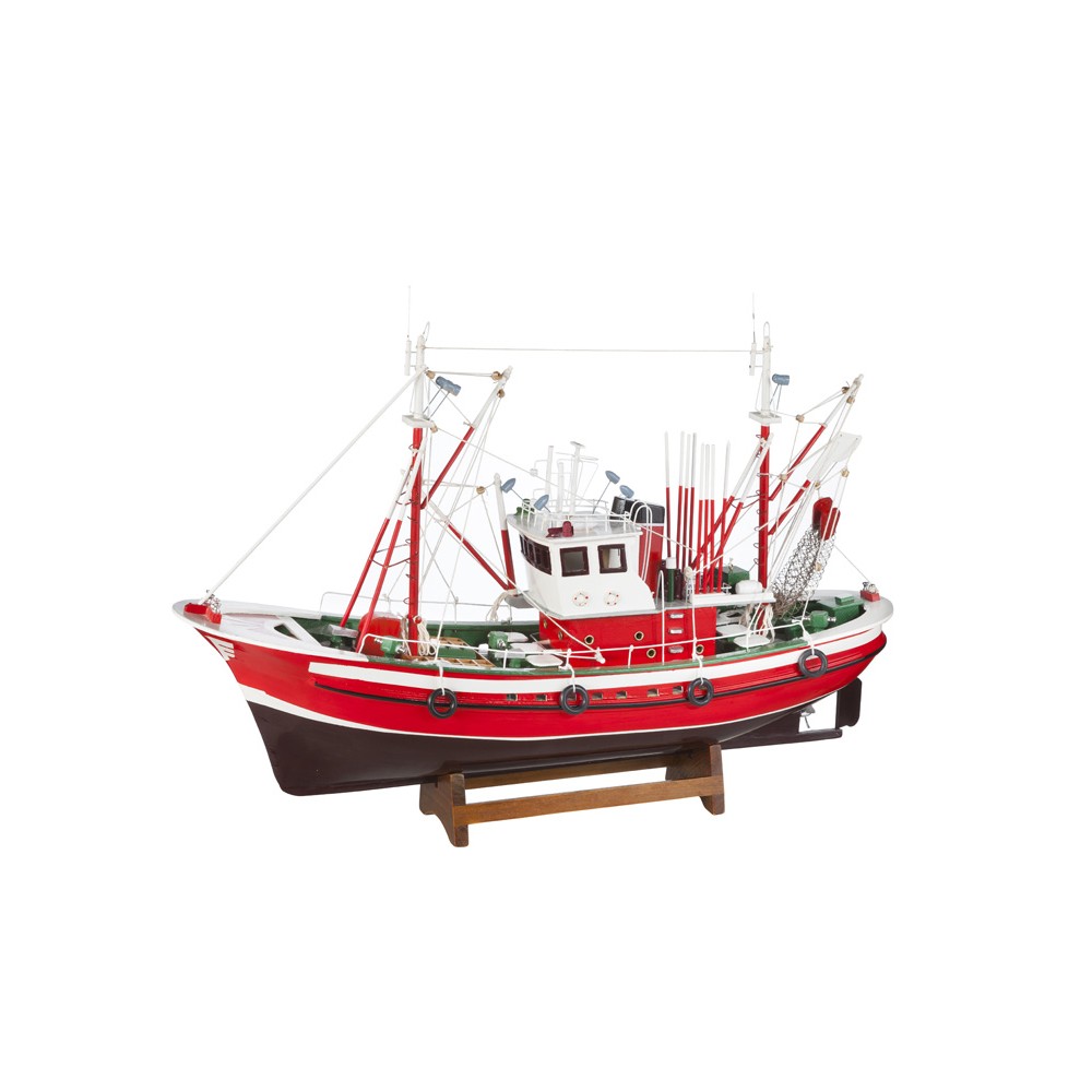 Maqueta Barco Pesquero del Cantábrico / Atunero 32x29x10cm