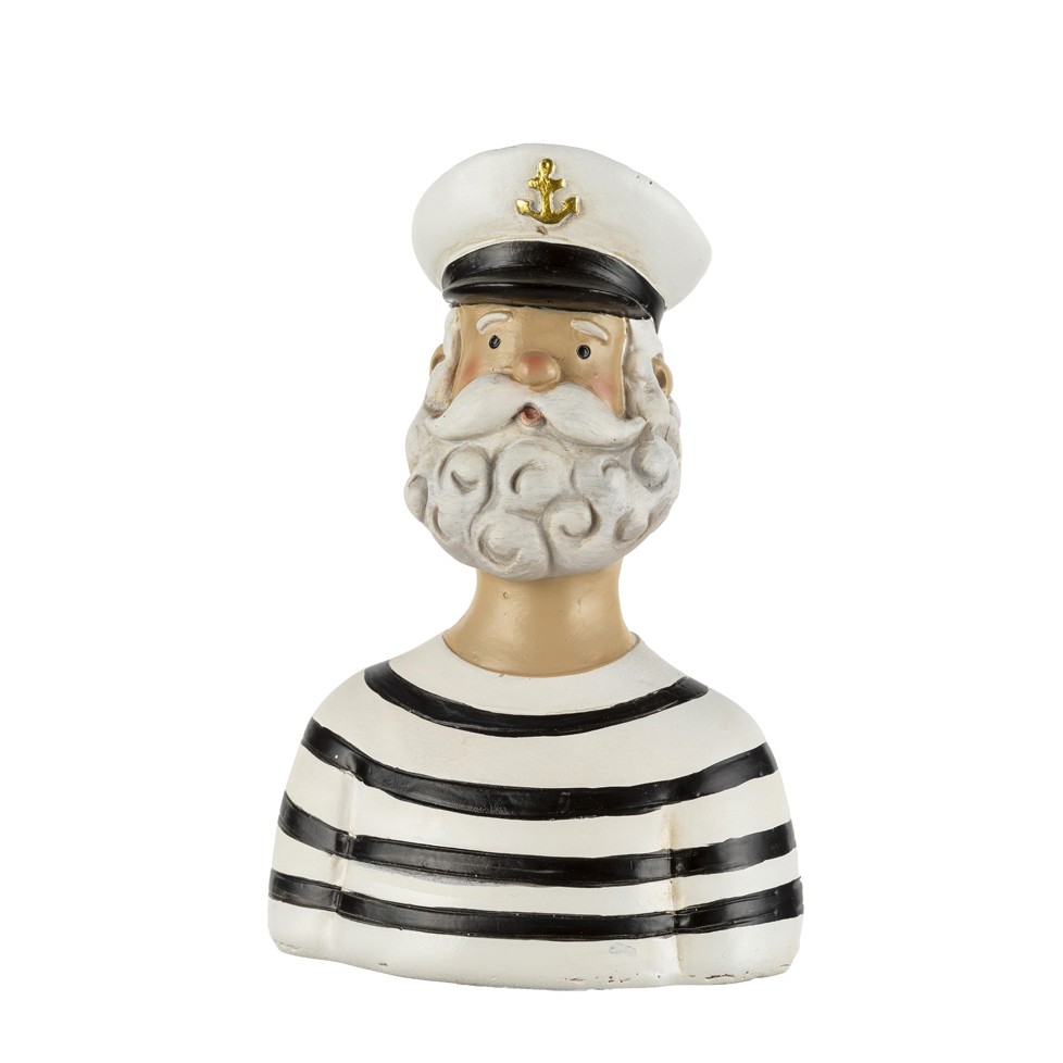 FIGURINE MINIATURE BUSTE STATUE DE CAPITAINE MARIN