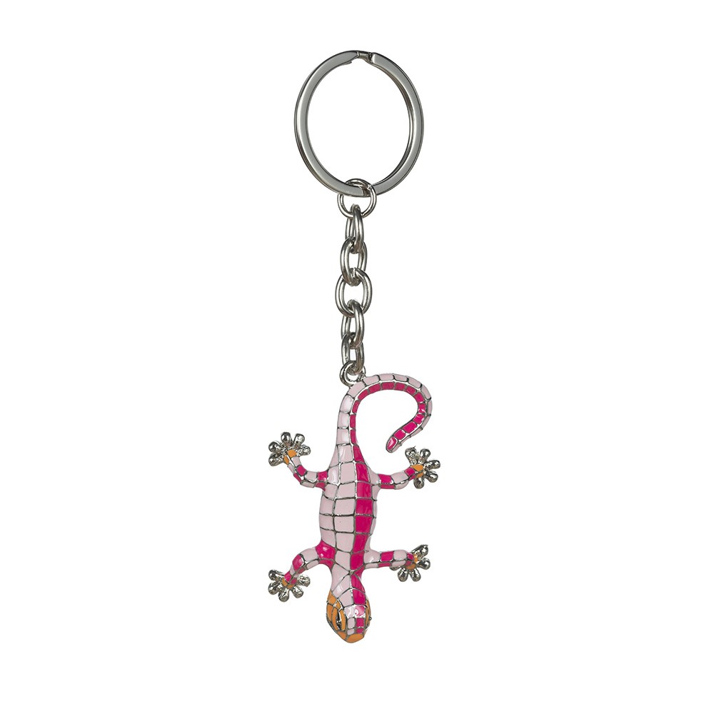 Leopard hot sale gecko keychain