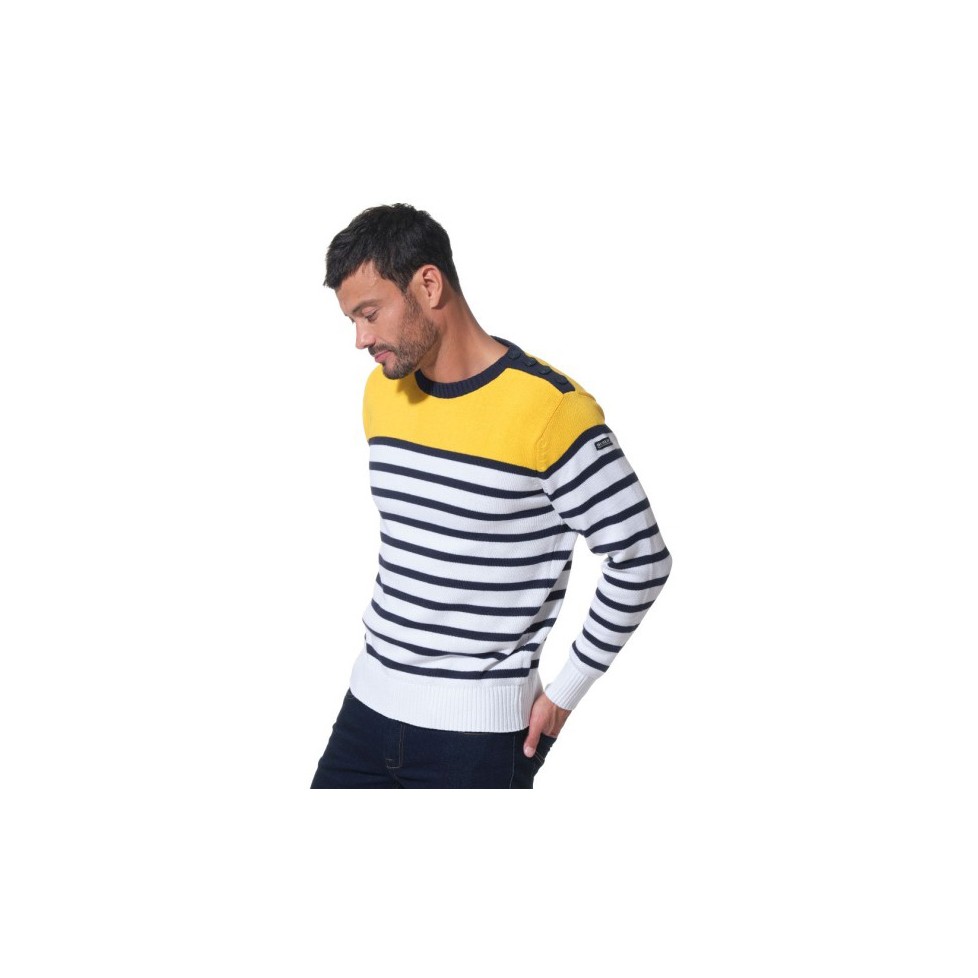 blue and white jumper mens