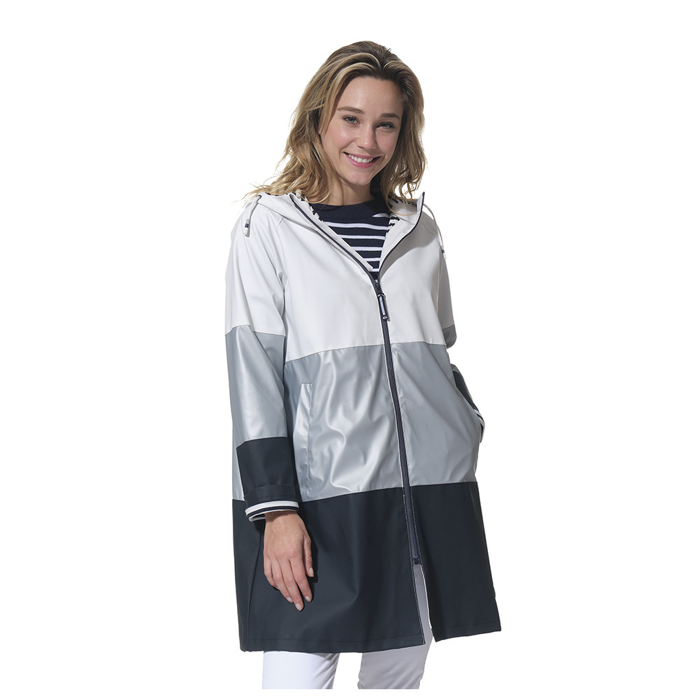 Silver raincoat womens online